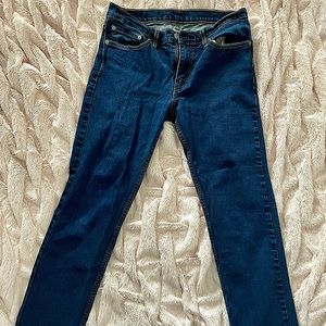 Men’s LEVI’S 511 BLUE JEANS - Regular Fit, Waist 33 Length 30